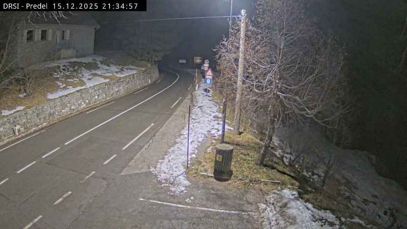 Bovec: R1-203, Predel - pred prehodom Predel