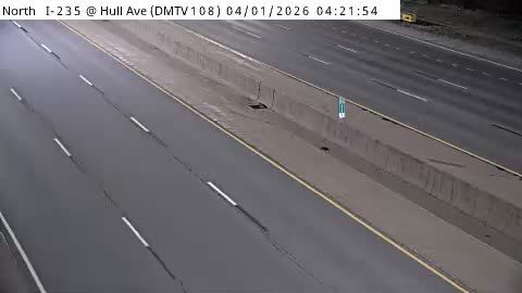 Des Moines: DM - I-235 @ Hull Ave (108)