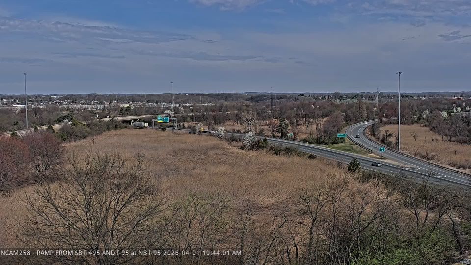 Balsam Terrace: RAMP FROM SB I-495 AND I-95 @ NB