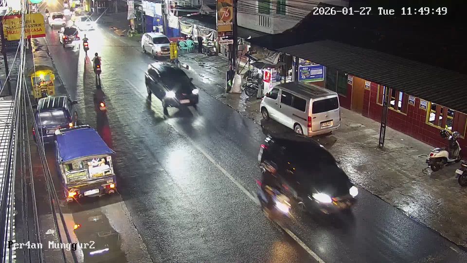 Yogyakarta: Simpang Empat Munggur - Yogyakarta - Kebon Agung 1 - Jalan Ngapak - Kentheng