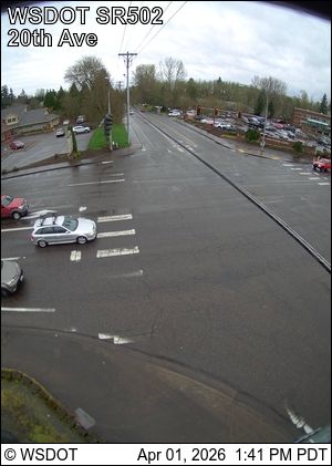 Battle Ground › South: SR 502 at MP 5.8: 20th Ave
