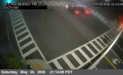 Laguna Beach › North: SR-1 : (597) NB PCH at Beverly