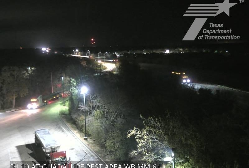 Kingsbury › West: IH 10 at Guadalupe Rest Area WB (MM 619)