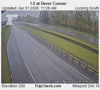 Jefferson: I-5 at Dever Conner
