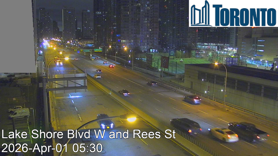 Old Toronto: Gardiner Expressway near Rees Street