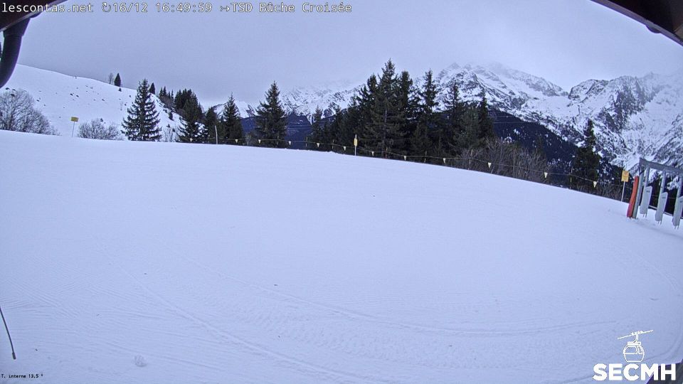 Les Contamines-Montjoie: Bûche Croisée