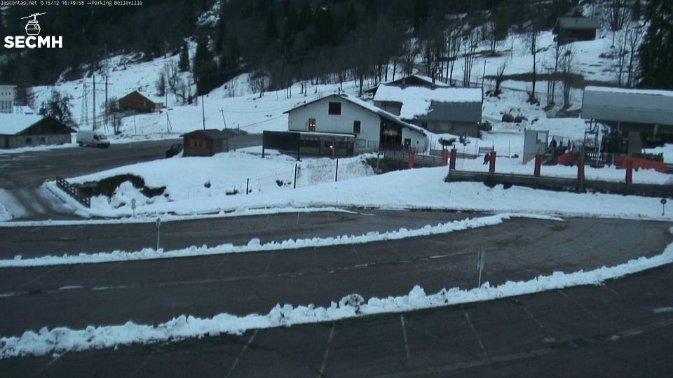 Hauteluce: Parking de Belleville