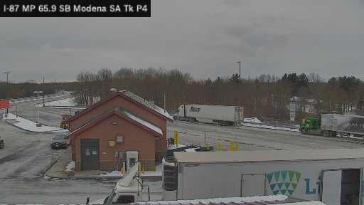 Rossville › South: I-87 MP 065.90 SB Modena Service Area Truck Parking 4