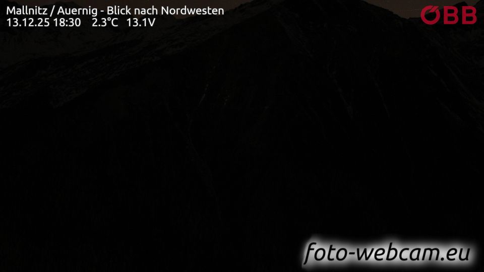 Mallnitz: Auernig - Blick nach Nordwesten
