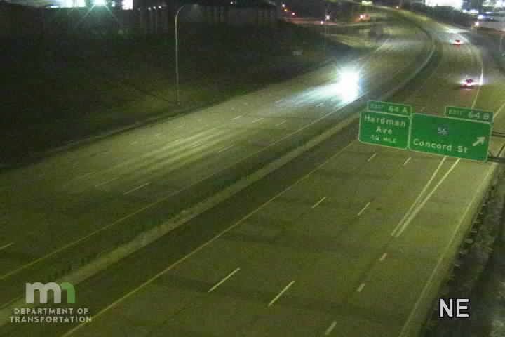 South St. Paul: I-494: I-494 EB W of Concord St