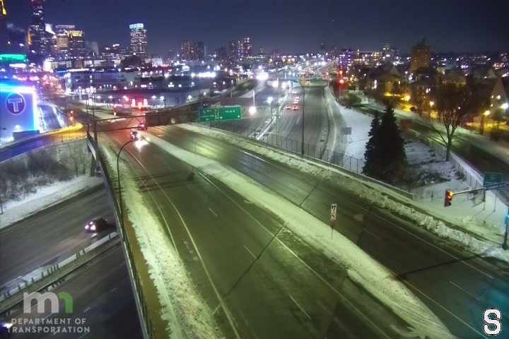 Minneapolis: I-94: I-94 SB @ 7th St