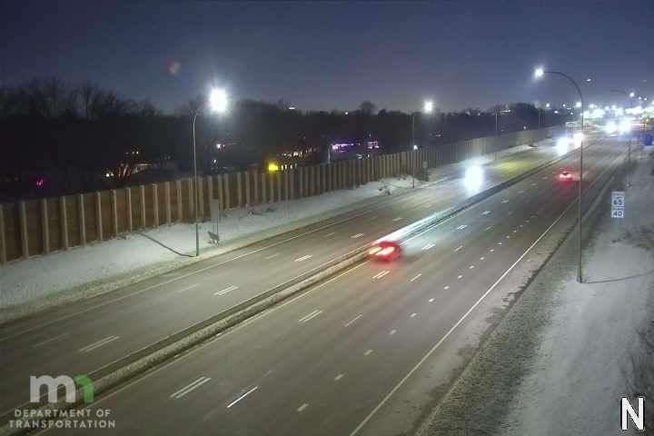 Bloomington: I-35W: I-35W NB N of 106th St