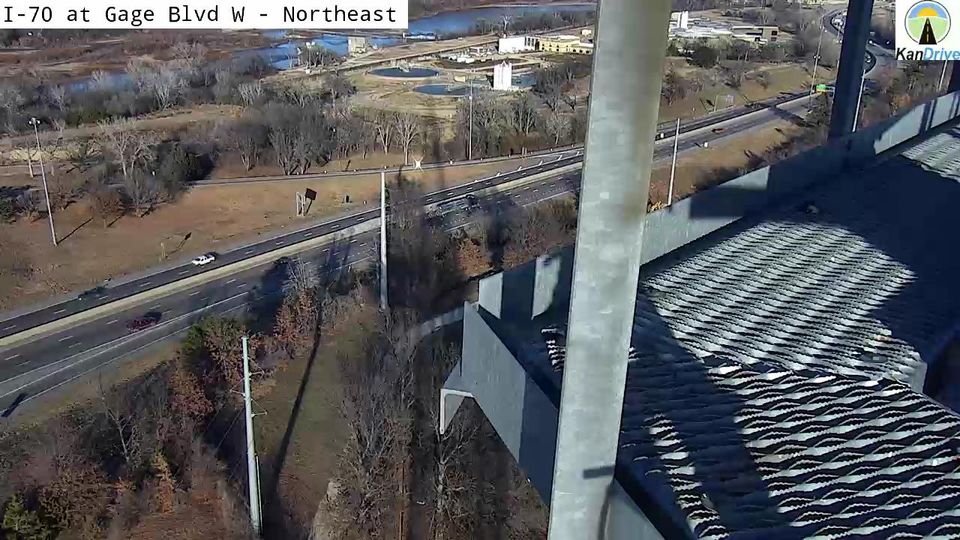 Topeka: I-70 at Gage Blvd W