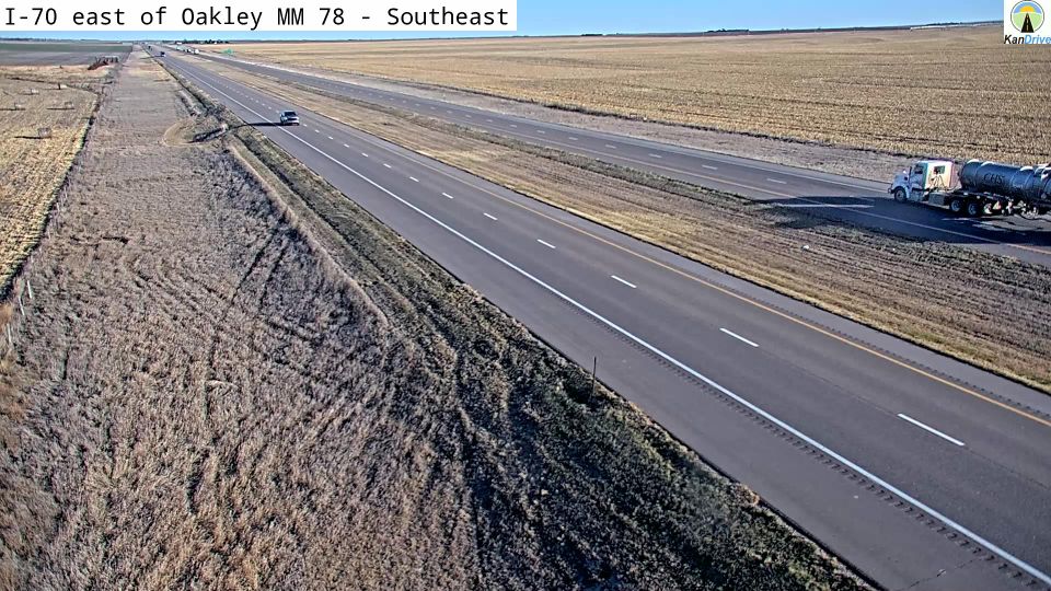 Oakley: I-70 east of - MM 78