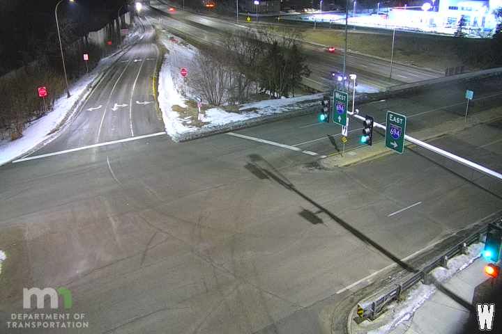 New Brighton › West: I-694: I-694 EB @ Silver Lake Rd NB