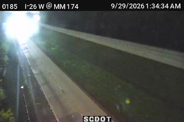 Rosinville: I-26 W @ MM 174