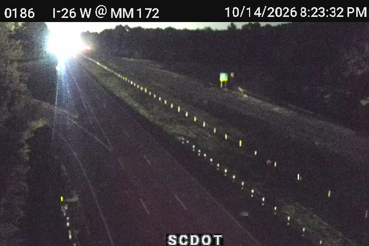 Rosinville: I-26 W @ MM 172