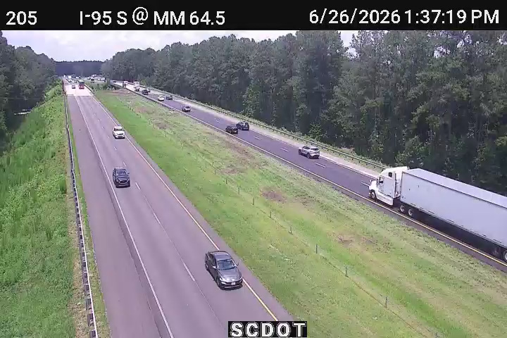 Weeks: I-95 S @ MM 64.5