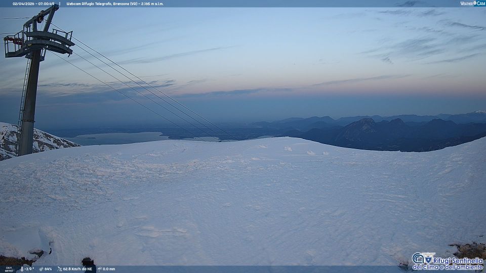 Ferrara di Monte Baldo › West: Cima Telegrafo - Lake Garda