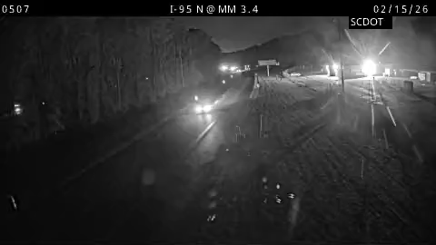 Hardeeville: I-95 N @ MM 3.4