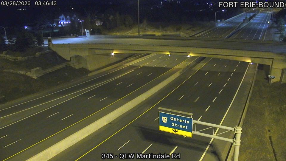 St. Catharines › East: Queen Elizabeth Way