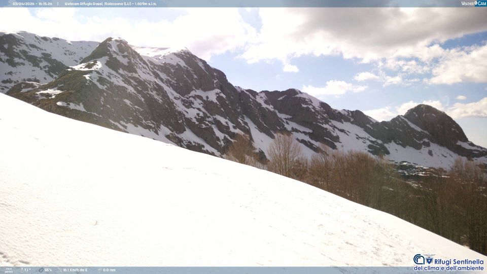 Molazzana › South-east: Rifugio Enrico Rossi alla Pania