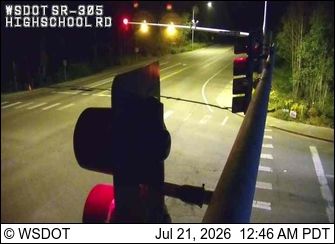 Bainbridge Island: SR 305 @ MP 1: High School Rd