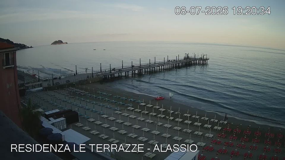 Alassio › East: Lungomare di Alassio - Passeggiata Dino Grollero - Molo di Alassio - Pontile Mario Bestoso