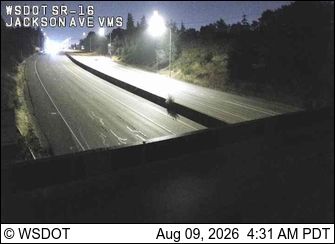 Tacoma: SR 16 at MP 4.4: Jackson Ave VMS