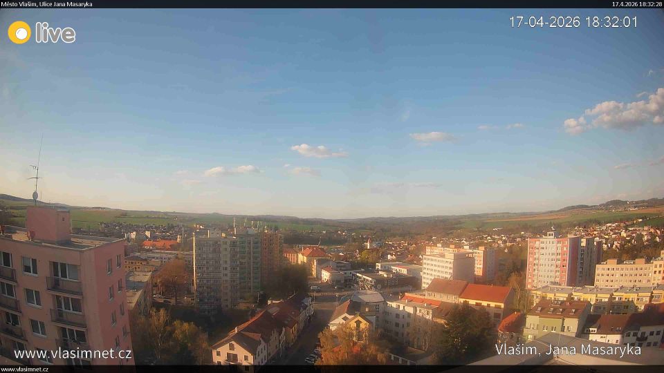 Vlasim › North: Jana Masaryka - Komenského