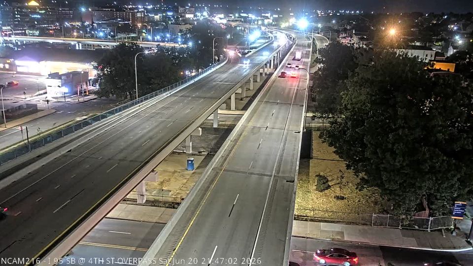 Wilmington: I 95 SB @ 4TH ST OVERPASS