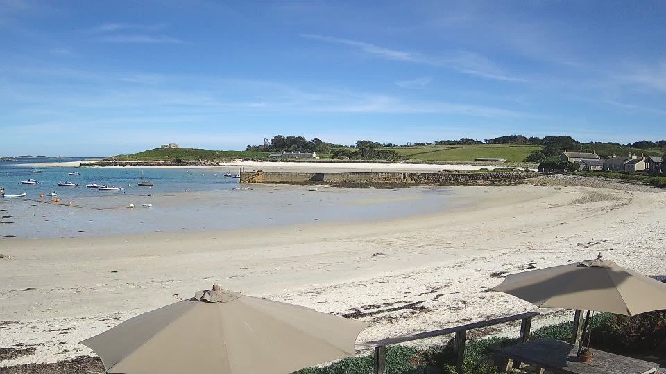 Hugh Town › South-east: Old Grimsby Quay - Old Blockhouse