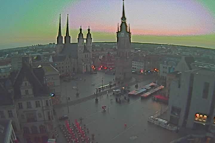 Halle › West: Marktplatz Halle - Roter Turm - Marktkirche Unser Lieben Frauen
