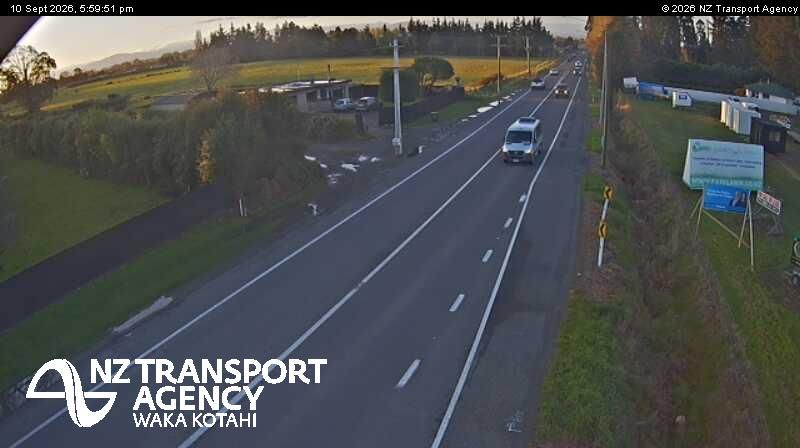 Woodend › North: Main North Road - State Highway 1