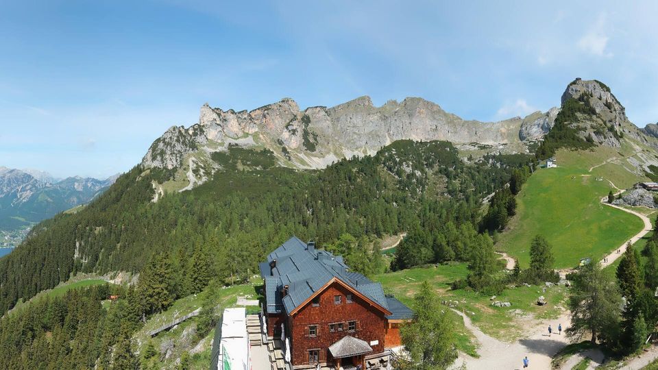 Gemeinde Eben am Achensee: Rofanseilbahn - Bergstation