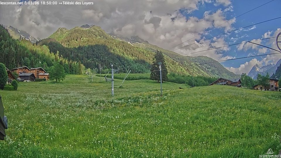 Les Contamines-Montjoie › South-east: Téleski des Loyers