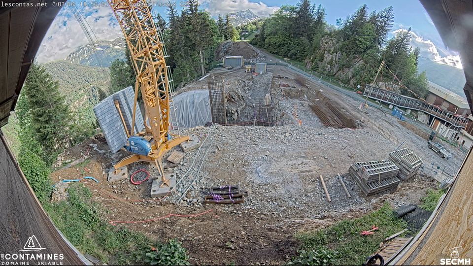 Les Contamines-Montjoie: Télécabine de la Gorge