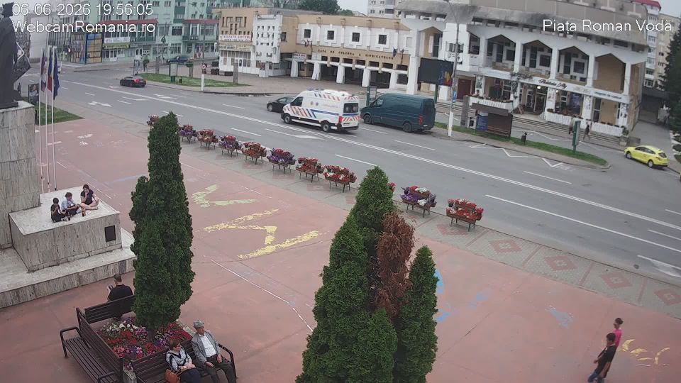 Roman › South-west: Piața Roman Mușat - Bulevardul Roman Mușat
