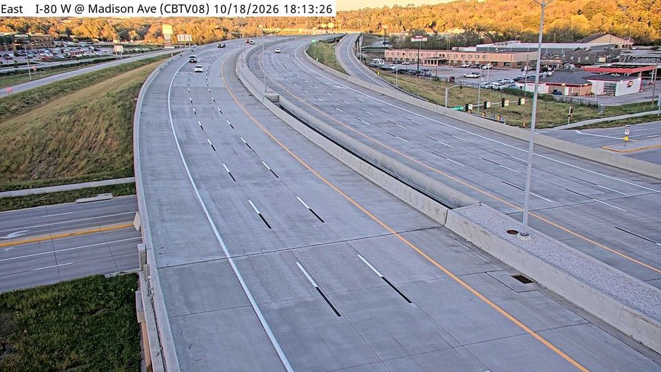 Council Bluffs: CB - I-80 @ MM 5 (Madison Ave)