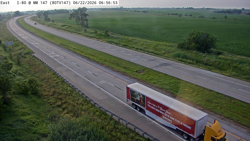 Mitchellville: I-80 @ MM 146.5