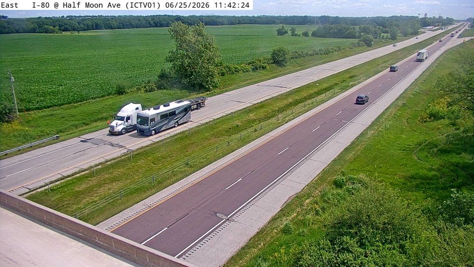 Tiffin: IC - I-80 @ MM 236 (Half Moon Rd)