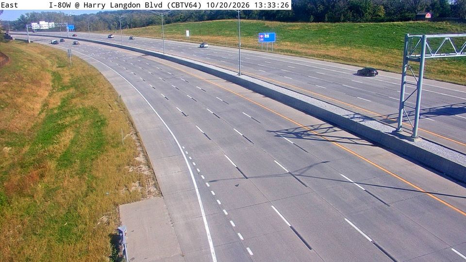 Council Bluffs: CB - I-80 @ MM 4.3 (Harry Langdon Blvd)