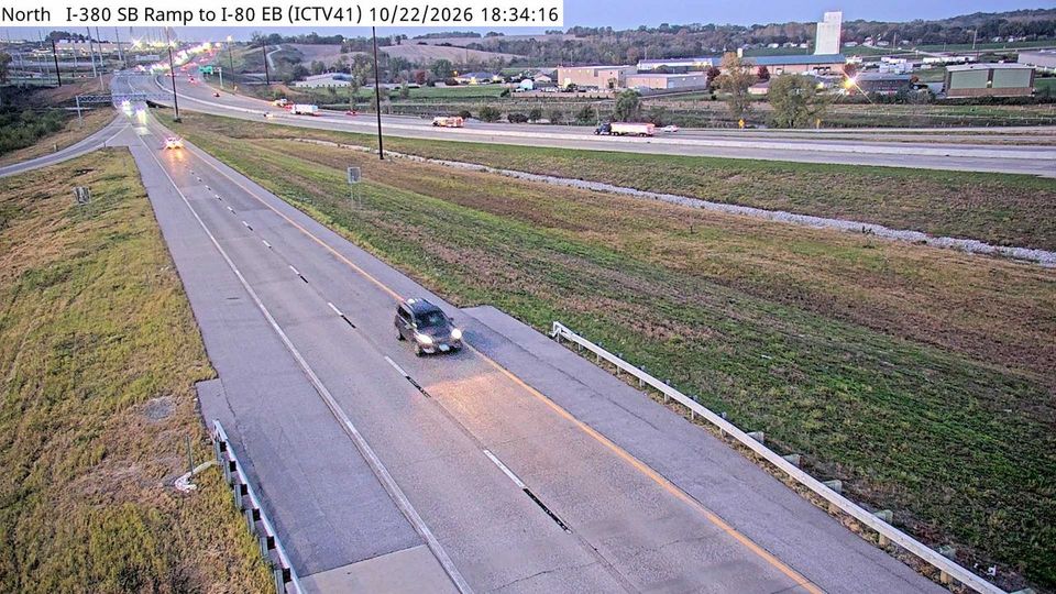 Tiffin: IC - I-380 @ MM 0.2 (I-80 EB Ramp)