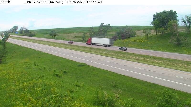 Avoca: R6: I-80 EB
