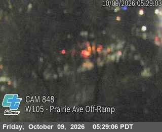 Hawthorne › West: I-105 : (848) Prairie Ave Off-Ramp