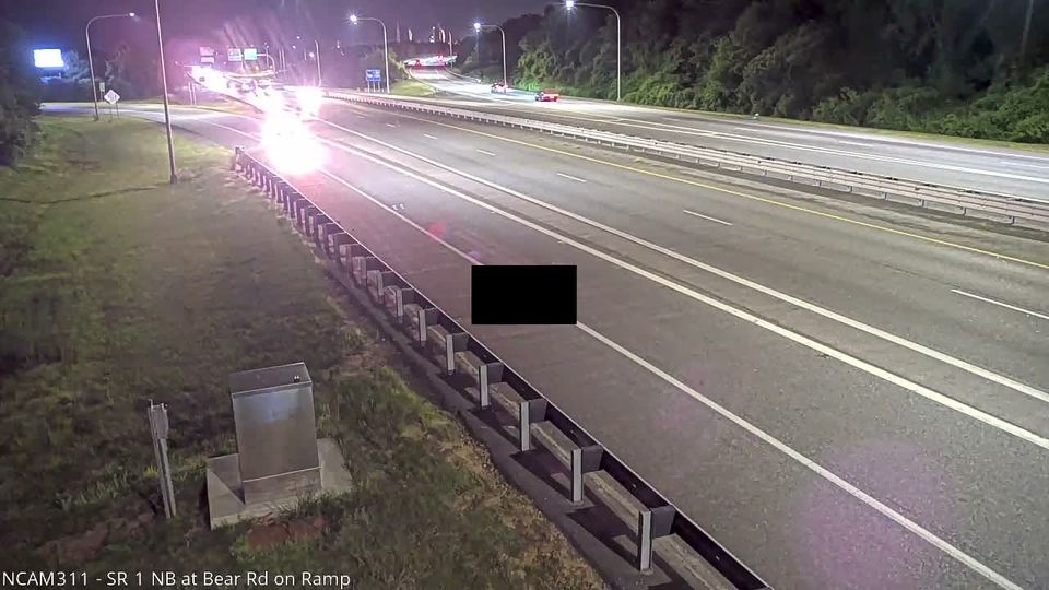 Tybouts Corner: SR 1 NB @ BEAR ROAD ON RAMP