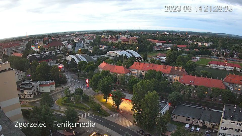 Zgorzelec › North-east: Warszawska - Sports and Recreation Center - Stanisława Konarskiego - Municipal Stadium