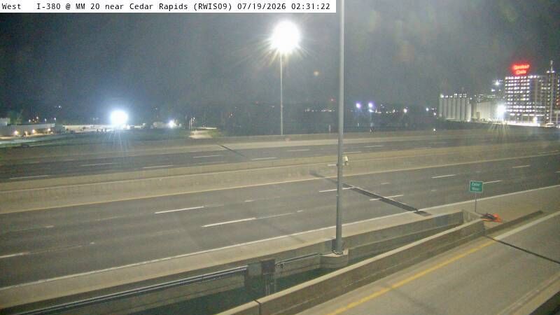 Cedar Rapids: R9: I-380 NB on Ramp