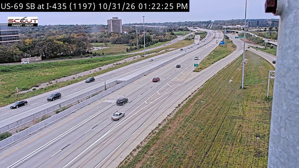 Overland Park: US-69 SB at I-435