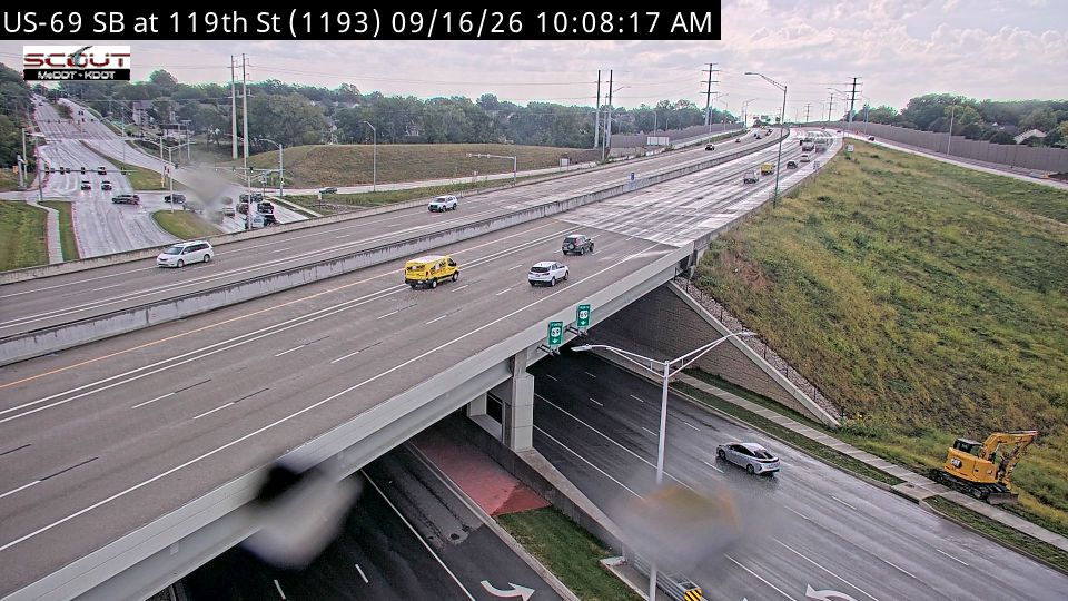 Overland Park: US-69 SB at 119th St